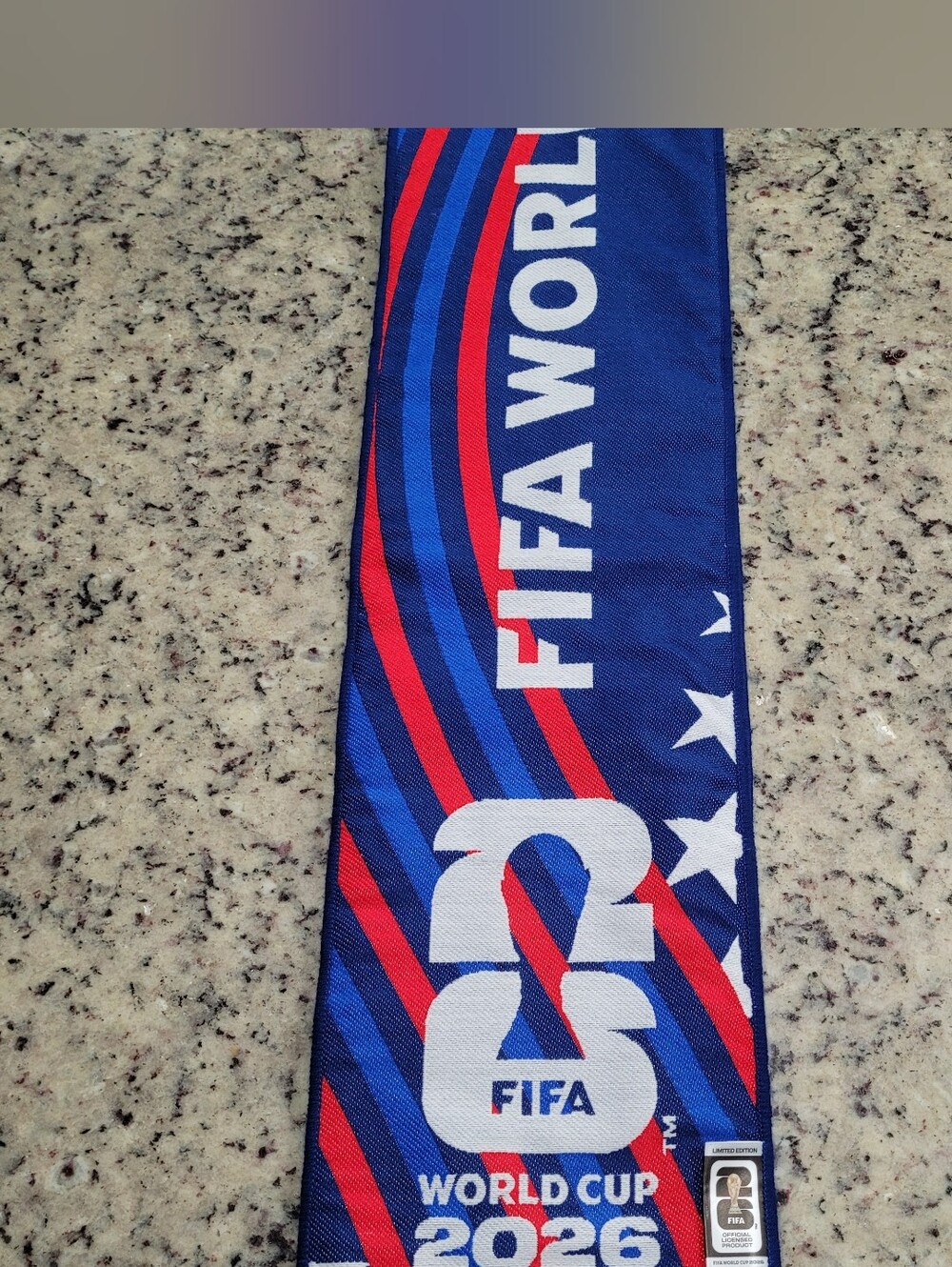 Argentina Vs Cabo Verde Scarf FIFA World Cup 2026 Miami Limited Edition - Picture 7 of 9